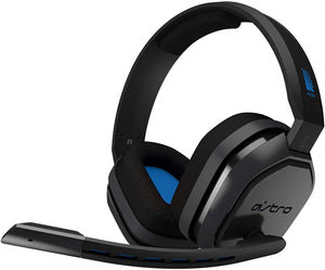 ASTRO Gaming A10 Headset for Xbox One/Nintendo Switch / PS4 / PC and Mac - Wired 3.5mm and Boom Mic by Logitech - Eco-Friendly Packaging - (Blue/Black) (Renewed)