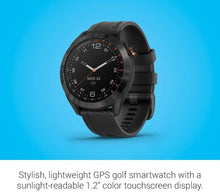 Load image into Gallery viewer, Garmin Approach S40, Stylish GPS Golf Smartwatch, Lightweight with Touchscreen Display, Black (Renewed)
