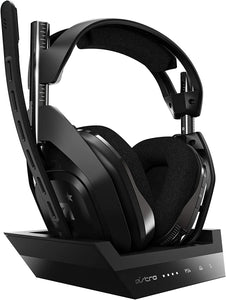 ASTRO Gaming A50 Wireless Headset + Base Station for PS4, PS5, PC, Mac (Renewed)