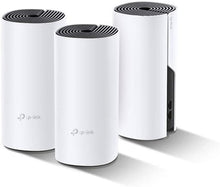 Load image into Gallery viewer, TP-Link Deco Powerline Hybrid Mesh WiFi System(Deco P9) –Up to 6,000 sq.ft Whole Home Coverage, WiFi Router/Extender Replacement,Signal Through Walls, Seamless Roaming, Parental Controls, 3-pack
