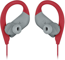 Load image into Gallery viewer, JBL ENDURANCE SPRINT BLUETOOTH WATERPROOF HEADPHONES - Red - JBLENDURSPRINTTRED
