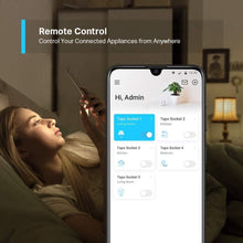Load image into Gallery viewer, TP-Link Tapo Smart Plug Mini, Smart Home Wifi Outlet Works with Alexa Echo &amp; Google Home, No Hub Required, New Tapo APP Needed (P100 2-pack)
