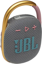 Load image into Gallery viewer, JBL Clip 4: Portable Speaker with Bluetooth, Built-in Battery, Waterproof and Dustproof Feature
