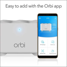 Load image into Gallery viewer, NETGEAR Orbi Mesh WiFi Add-on Satellite - Works with Your Orbi Router, add up to 1,500 sq. ft, speeds up to 1.2Gbps (RBS10) (RBS10-100NAS) (Renewed)

