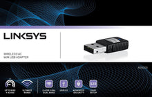 Load image into Gallery viewer, Mini AC Adapter AC580 - Netzwerkadapter - USB 2.0
