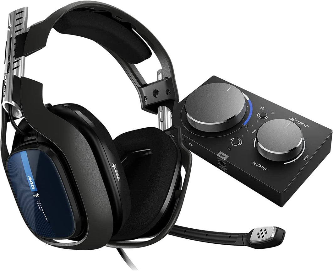 Astro Gaming A40 TR Wired Headset Audio V2+ MixAmp Pro for PS5, PS4, PC & Mac (Renewed)