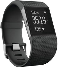 Load image into Gallery viewer, Fitbit Surge Fitness Superwatch, Black, Large (US Version) (Renewed)
