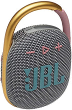 Load image into Gallery viewer, JBL Clip 4: Portable Speaker with Bluetooth, Built-in Battery, Waterproof and Dustproof Feature (Renewed)
