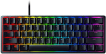 Load image into Gallery viewer, Razer Huntsman Mini 60% Gaming Keyboard: Fastest Keyboard Switches Ever - Clicky Optical Switches - Chroma RGB Lighting - PBT Keycaps - Onboard Memory - Classic Black (Renewed)
