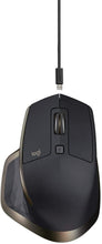 Load image into Gallery viewer, Logitech MX Master Wireless Mouse High-Precision Sensor, Speed-Adaptive Scroll Wheel, Easy-Switch up to 3 Devices - Meteorite (Renewed)
