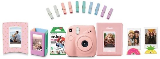 FujiFilm Instax Mini 7+ Pink Bundle