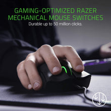 Load image into Gallery viewer, Razer DeathAdder Essential Gaming Mouse: 6400 DPI Optical Sensor - 5 Programmable Buttons - Mechanical Switches - Rubber Side Grips - Classic Black
