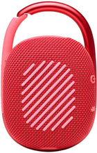 Load image into Gallery viewer, JBL Clip 4: Portable Speaker with Bluetooth, Built-in Battery, Waterproof and Dustproof Feature (Renewed)
