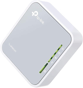 TP-Link AC750 Wireless Portable Nano Travel Router(TL-WR902AC) - Support Multiple Modes, WiFi Router/Hotspot/Bridge/Range Extender/Access Point/Client Modes, Dual Band WiFi, 1 USB 2.0 Port