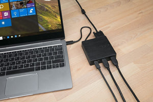 Targus USB-C Travel Dock with Power Pass-Through (DOCK412USZ)
