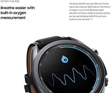 Load image into Gallery viewer, Samsung Galaxy Watch3 2020 Smartwatch (Bluetooth + Wi-Fi + GPS) International Model (Black, 45mm) (Renewed)
