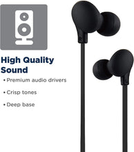 Load image into Gallery viewer, Tech Armor [Apple MFi Certified] 8-pin Lightning Earbuds w/Extra Charge Port, Inline Microphone for Apple iPhone/iPad
