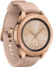 Load image into Gallery viewer, Samsung Galaxy Watch (42mm) Smartwatch (Bluetooth) Android/iOS Compatible, SM-R810, International Version (Rose Gold) (Renewed)
