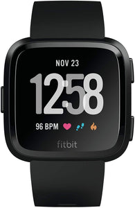 Fitbit Versa Aluminium Smartwatch (Certified Refurbished)