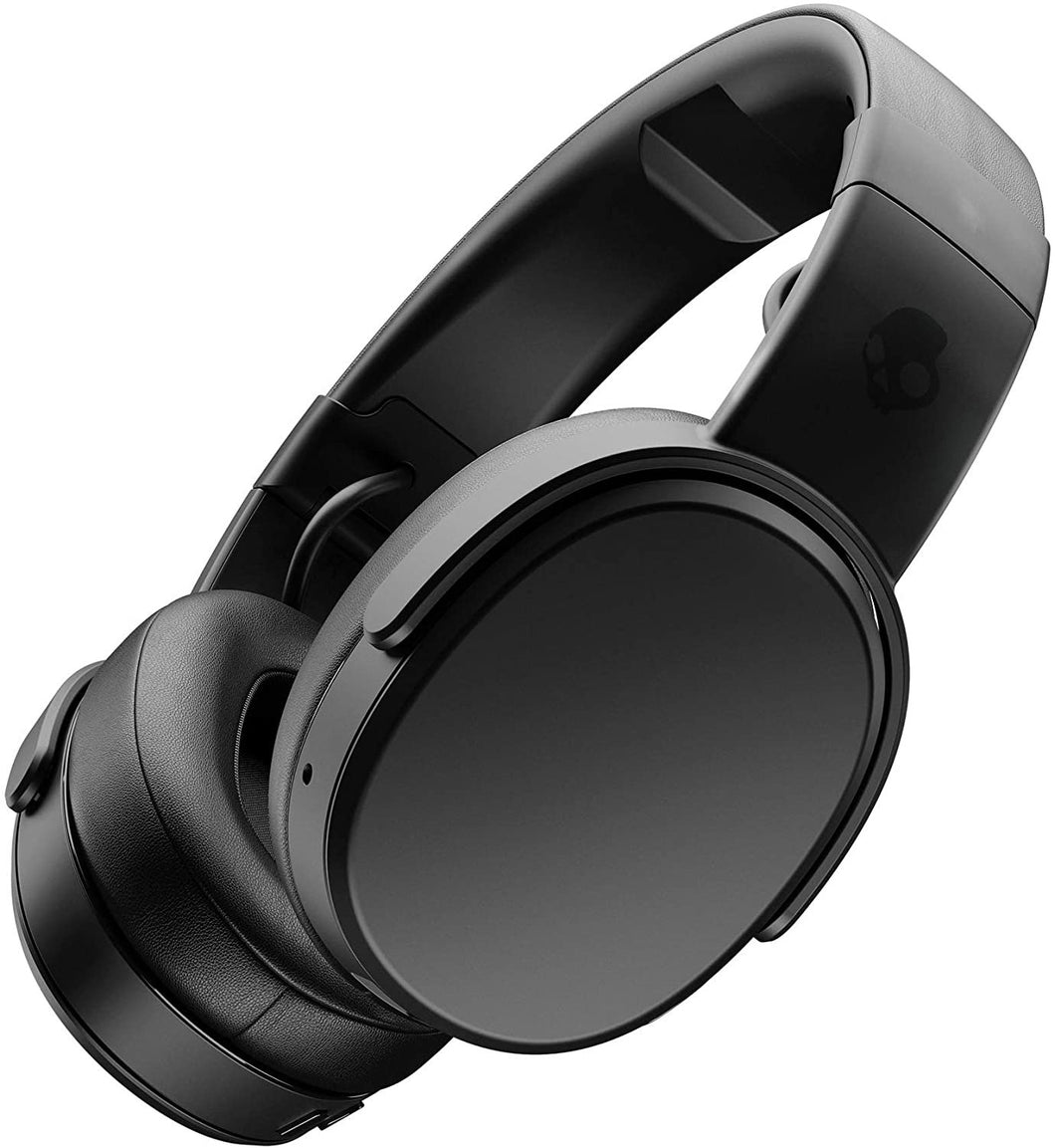 Skullcandy Crusher Bluetooth Wireless Over-Ear Headphones with Microphone, Noise Isolating Memory Foam, Adjustable and Immersive Stereo Haptic Bass, Rapid Charge 40-Hour Battery Life