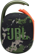 Load image into Gallery viewer, JBL Clip 4: Portable Speaker with Bluetooth, Built-in Battery, Waterproof and Dustproof Feature (Renewed)
