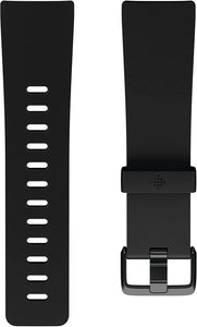 Fitbit Versa Special Edition Smart Watch - Charcoal Woven & Black Band (Renewed)