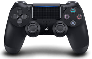 DualShock 4 Wireless Controller for PlayStation 4 - Jet Black (Renewed)