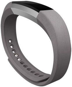 Fitbit Alta, Accessory Band, Leather, Graphite, Small