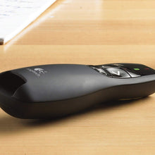 Load image into Gallery viewer, Logitech Wireless Presenter R400, Wireless Presentation Remote Clicker with 50 ft Red Laser Pointer 910-001356
