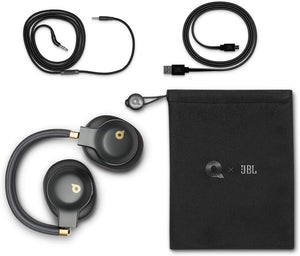 JBL E55BT Quincy Edition Wireless Over-Ear Headphones with One-Button Remote and Mic (Space Grey)