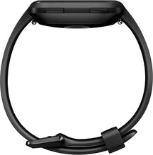 Load image into Gallery viewer, Fitbit Versa Smart Watch, Black/Black Aluminium, One Size (S &amp; L Bands Included) (Renewed)
