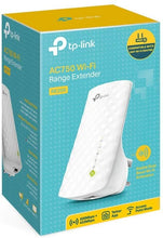 Load image into Gallery viewer, TP-Link Network RE200 AC750 WiFi Range Extender Dual Band 750Mbps with 802.11b/g/n Retail
