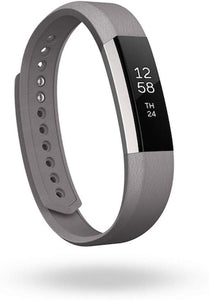 Fitbit Alta, Accessory Band, Leather, Graphite, Small