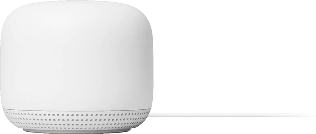 Google Nest WiFi AC1200 Add-on Point Range Extender - Snow (1600 sq ft Coverage)