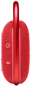 JBL Clip 4: Portable Speaker with Bluetooth, Built-in Battery, Waterproof and Dustproof Feature (Renewed)