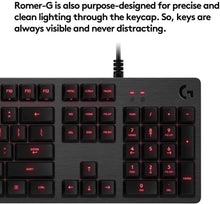 Load image into Gallery viewer, Logitech Mechanical Gaming Keyboard (Certified Refurbished)
