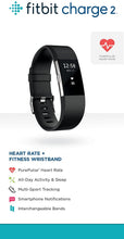 Load image into Gallery viewer, Fitbit Charge 2 Heart Rate + Fitness Wristband (Renewed)
