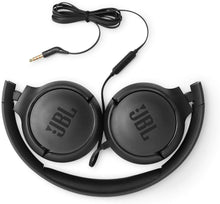Load image into Gallery viewer, JBL T500 On-Ear Headphone In-Ear Headphone with One-Button Remote/Mic (Renewed)
