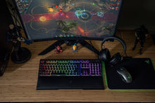 Load image into Gallery viewer, Razer Ornata Chroma Revolutionary Mecha-Membrane RGB Gaming Keyboard with Individually Backlit Mid-Height Keys Wrist Rest - Ergonomic Design (Certified Refurbished)
