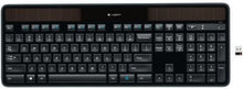 Load image into Gallery viewer, Logitech K750 Wireless Solar Keyboard for Windows Solar Recharging Keyboard Black, Not for Mac (Windows Black)
