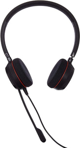 Jabra Evolve 20 MS Duo Wired USB Headset (Renewed)