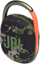 Load image into Gallery viewer, JBL Clip 4: Portable Speaker with Bluetooth, Built-in Battery, Waterproof and Dustproof Feature (Renewed)
