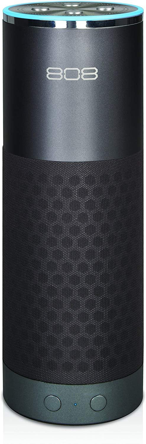 808 SPAL1GM Alexa Bluetooth Smart Speaker XL-V, A Multi-Room Audio Speaker with WiFi Compatibility for Streaming Music from Spotify, iTunes, Pandora, Sirius, Etc. and Smart Home Control