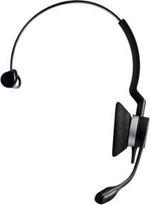 Jabra Biz 2300 QD (Quick Disconnect) Mono Headset - Delivers HD Voice Using Noise Cancelling Microphone, Boom arm rotates 360 Degrees, All Day Comfort