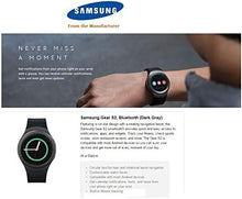 Load image into Gallery viewer, Samsung Gear S2 Wi-Fi Smartwatch - Dark Gray (Renewed)
