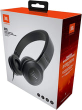 Load image into Gallery viewer, JBL JBLE35BLK Over Ear Signature Headphones W Mic, Black (Renewed)
