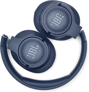 JBL Tune 710BT Wireless Over-Ear Headphones - Bluetooth Headphones with Microphone, 50H Battery, Hands-Free Calls, Portable (White)