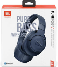 Load image into Gallery viewer, JBL TUNE 700BT - Wireless Over-Ear Headphones - Blue
