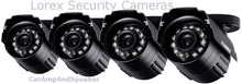 Load image into Gallery viewer, Lorex CVC7562PK4B High-Resolution Weatherproof Night Vision Security Cameras - Pack of 4 (Black)
