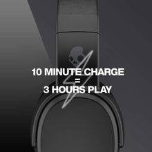 Load image into Gallery viewer, Skullcandy Crusher Bluetooth Wireless Over-Ear Headphones with Microphone, Noise Isolating Memory Foam, Adjustable and Immersive Stereo Haptic Bass, Rapid Charge 40-Hour Battery Life
